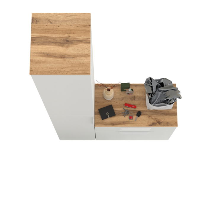 Прихожие, Тумба для обуви с пеналом Октава.