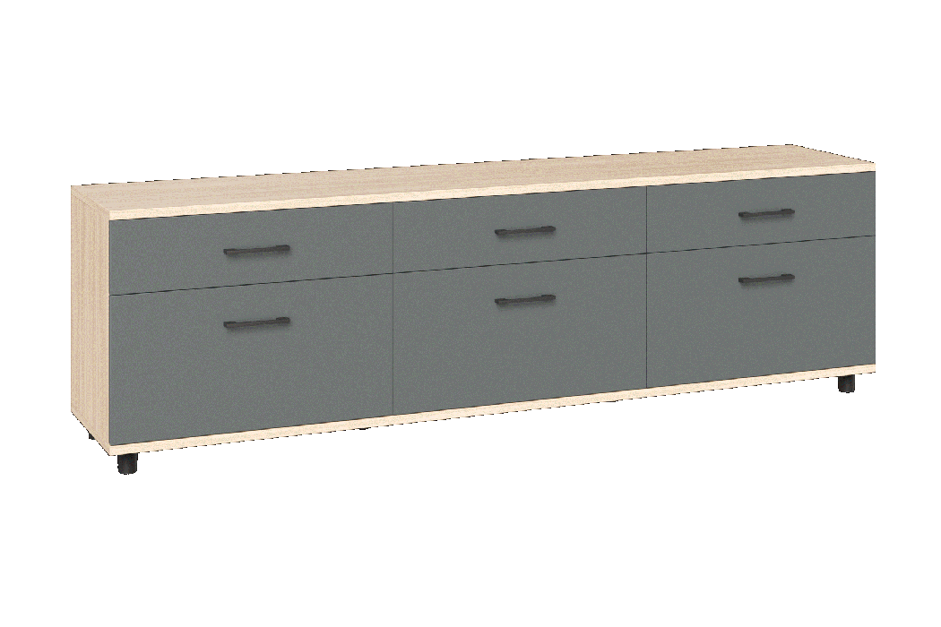 ТВ-тумбы, Модульная система Грейс Тумба ТБ-5027  Ясень Асахи