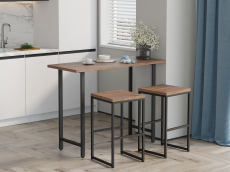 Обеденные группы, Набор Барный Айсберг Лофт 01 Черный