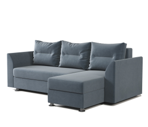 Угловой диван Ария Скала правый велюр