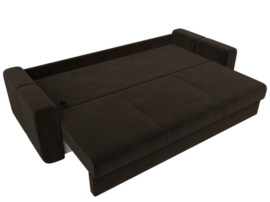 Диваны еврокнижки, Прямой диван Лига-031, микровельвет