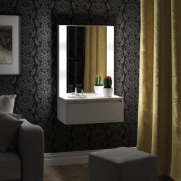 Стол косметический навесной с подсветкой