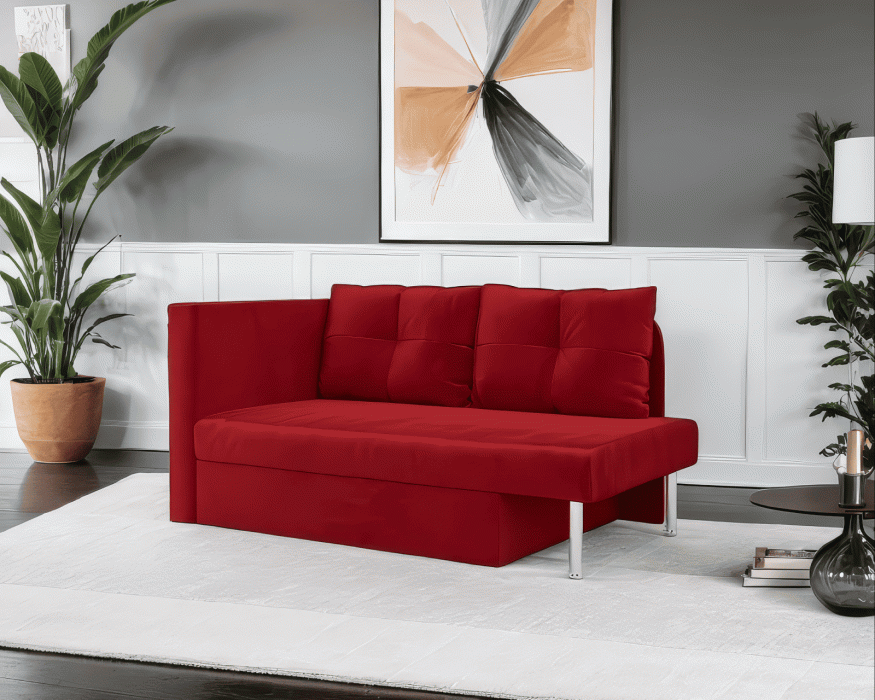 Диваны выкатные, Софа Алиса (Бархат)