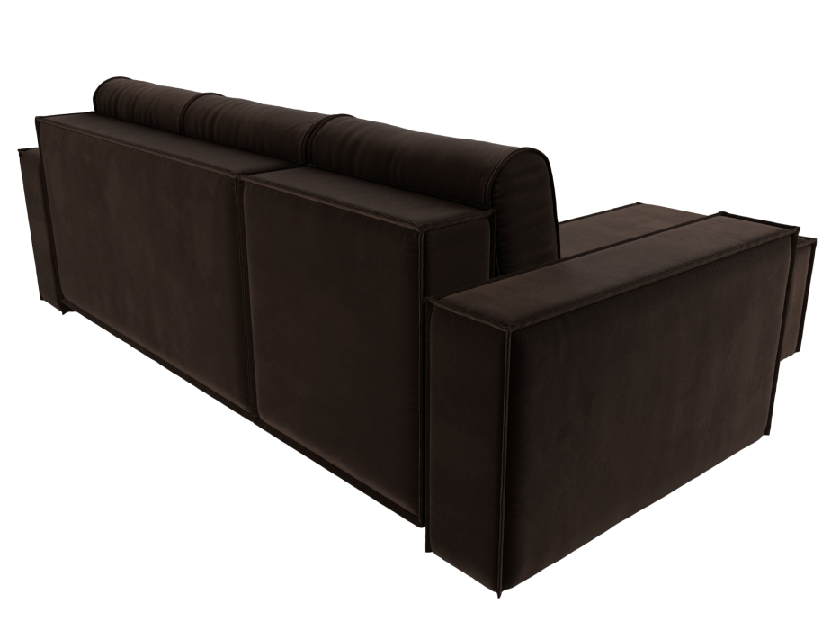 Диваны угловые в гостиную, Угловой диван Куба левый угол, микровельвет