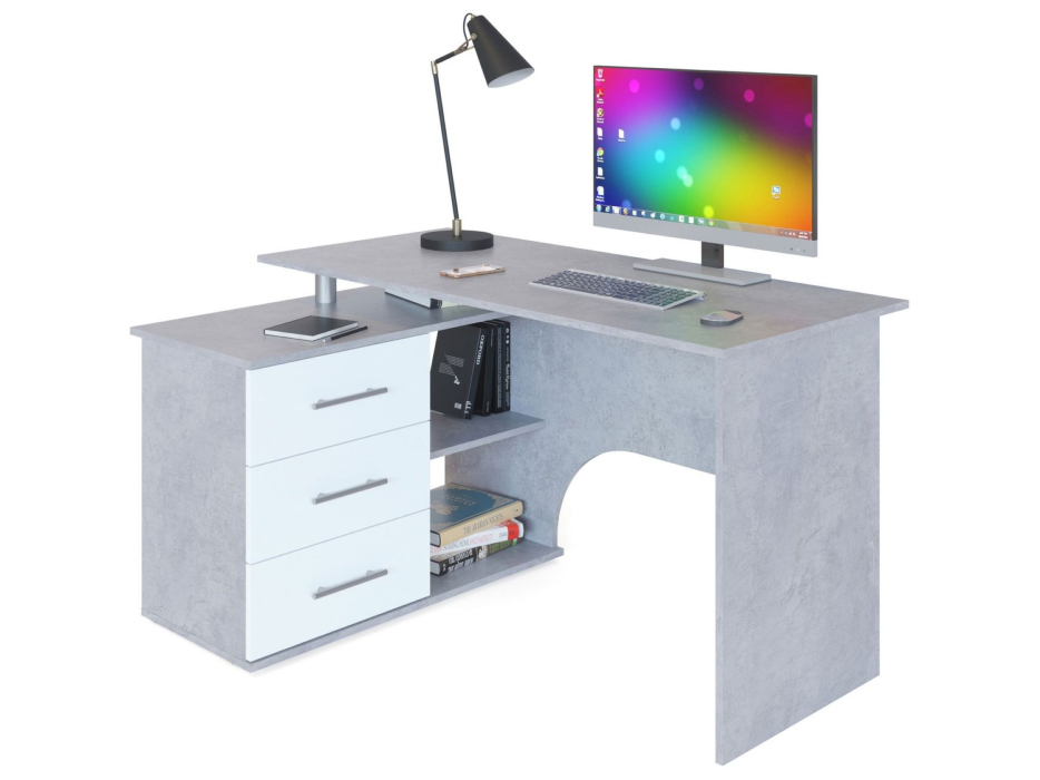 Угловые компьютерные столы, Компьютерный стол КСТ-09 Левый