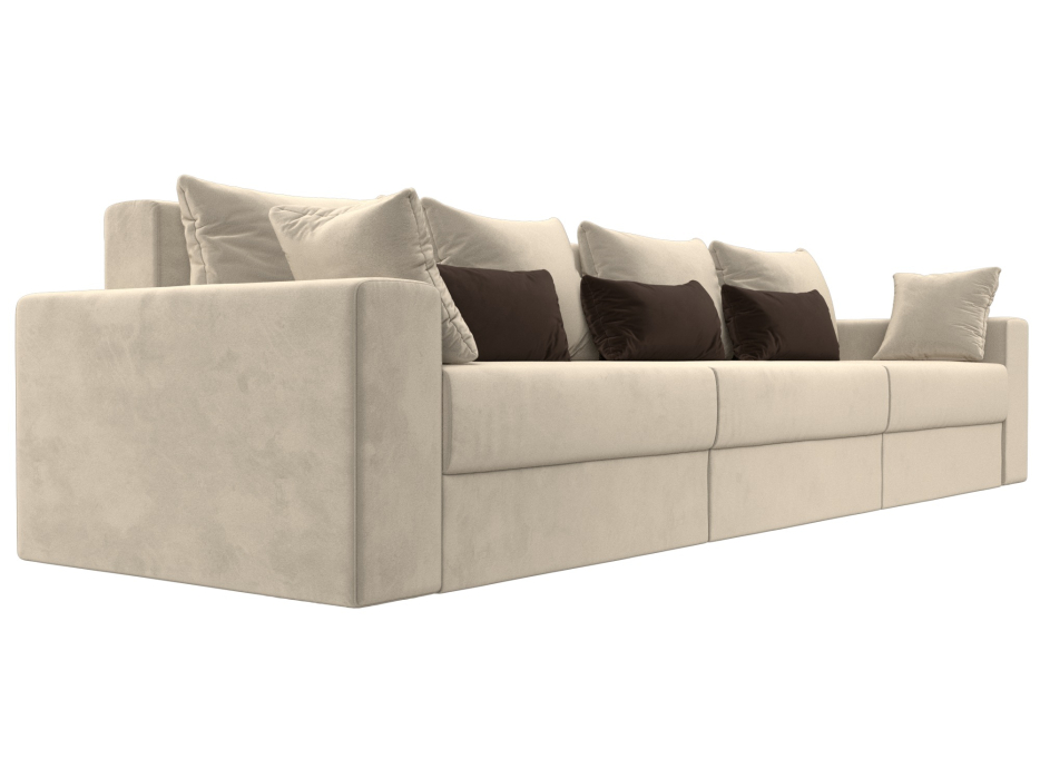 Офисные диваны, Диван прямой Майами Long, микровельвет