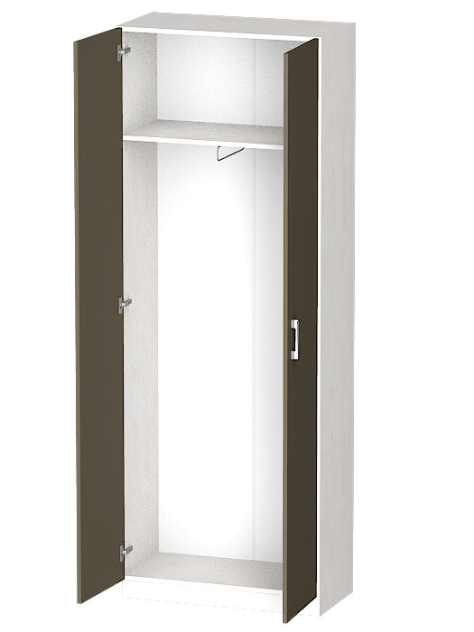 Для одежды, Распашной шкаф Лайф для одежды 80*40*215 Северное дерево