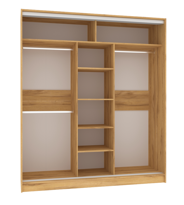 Шкафы-купе, Шкаф-купе 3-дв  Strike 1800 лдсп/лдсп  (в2105*ш1800*г595)