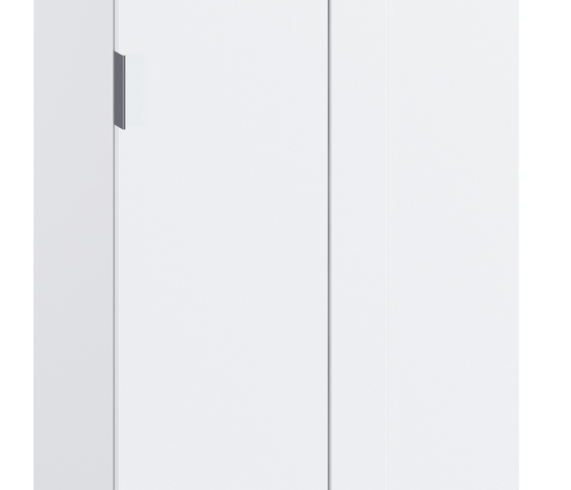 Шкафы распашные, Мальта СБ-3258 Шкаф приставной Белый/МДФ Белый