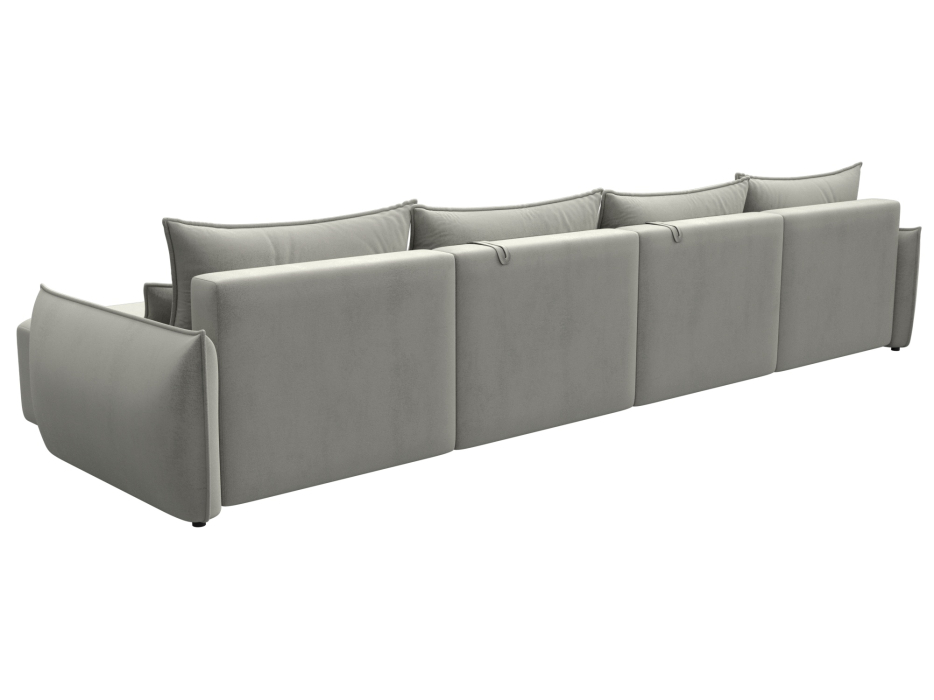 Диваны еврокнижки, Диван П-образный Лига-051 НПБ Лонг, велюр TOWER