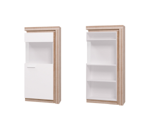 Люмен Шкаф-витрина № 1 (Дуб Сакраменто)