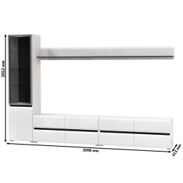 Модульная стенка Сидней № 102