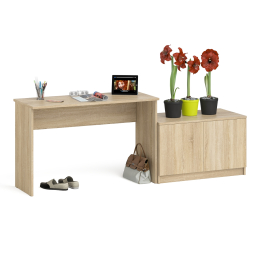 Стол письменный 1200 Мори с тумбой с дверками