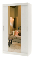 Шкафы-купе, Шкаф купе РИФ-2 ЗЕРКАЛО вариант 4 габарит 1100х400х2500