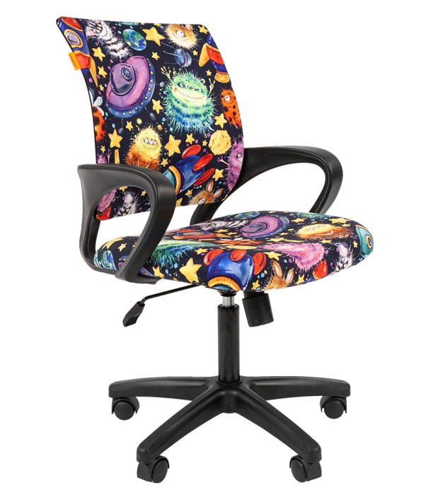 Для офиса и дома, Кресло детское Chairman Kids 103 черный пластик