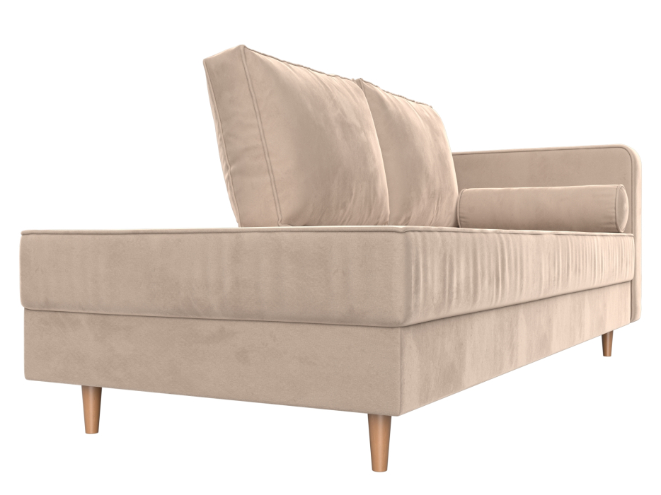 Кушетка кровать, Кушетка Прайм, велюр, правый угол