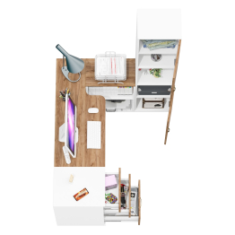 Лидер-8 мебель для домашнего офиса.