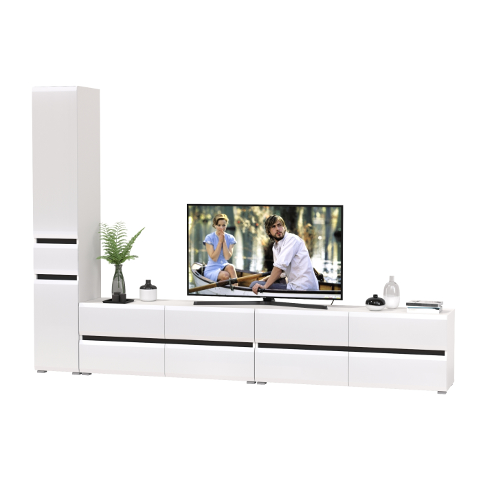 Стенки для гостиной, Стенка модульная Сидней № 132