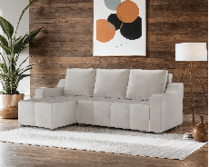 Диваны угловые в гостиную, Диван угловой Берн (Бархат)