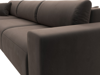 Диван угловой Лига-036 Классик Лонг левый угол, велюр