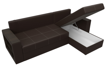 Диван угловой Дубай Лайт угол универсальный, экокожа