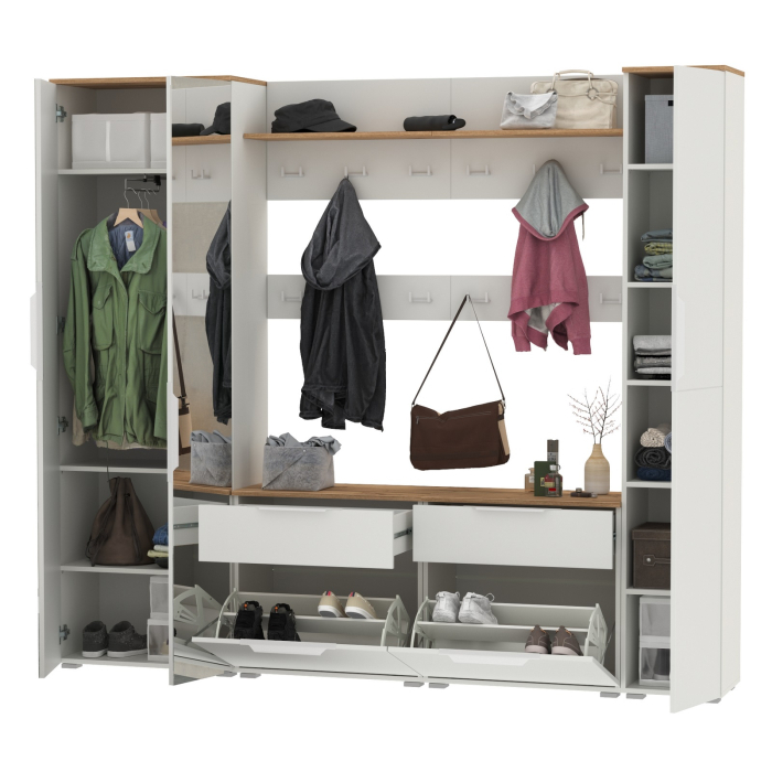 Прихожие, Мебель Октава для прихожей набор модулей № 33