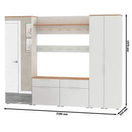 Модульная прихожая Октава № 37