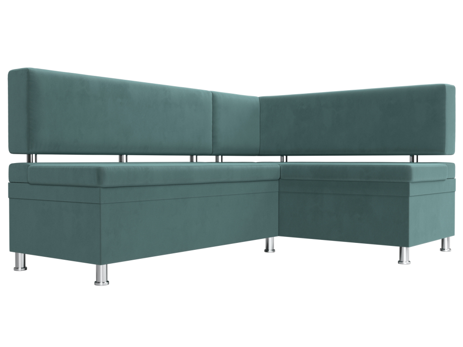 Кухонные уголки, Кухонный уголок Стайл правый угол, велюр