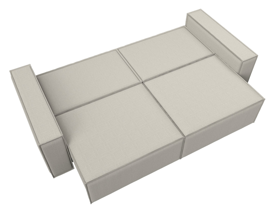 Диваны еврокнижки, Диван прямой Куба, рогожка Амур