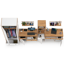 Мебель для детской комнаты для двоих детей Вуди № 30