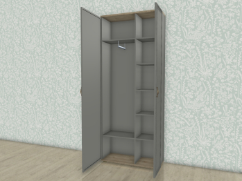 Модульная система Карина Шкаф ШК-1033 с зеркалом