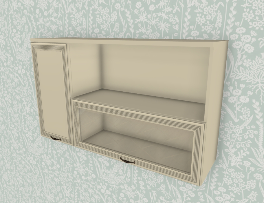 Настенные полки, Модульная система Карина Антресоль АН-1026