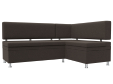 Кухонные уголки, Диван кухонный угловой Стайл правый угол, рогожка Амур