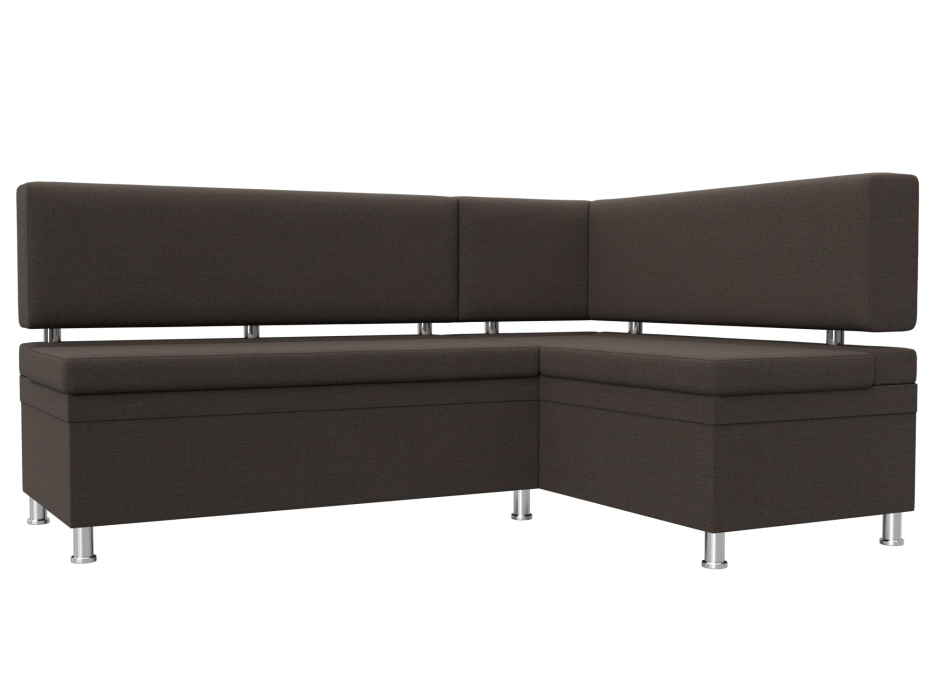 Кухонные уголки, Диван кухонный угловой Стайл правый угол, рогожка Амур