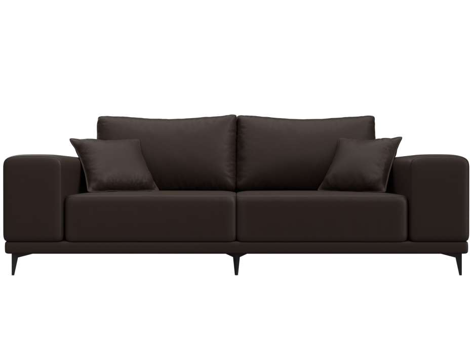 Диваны кровати со спальным местом, Прямой диван Льюес, экокожа