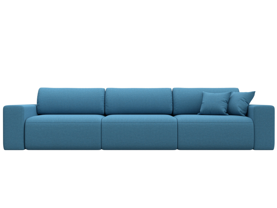 Диваны еврокнижки, Диван прямой Лига-036 НПБ Классик Лонг, рогожка Амур