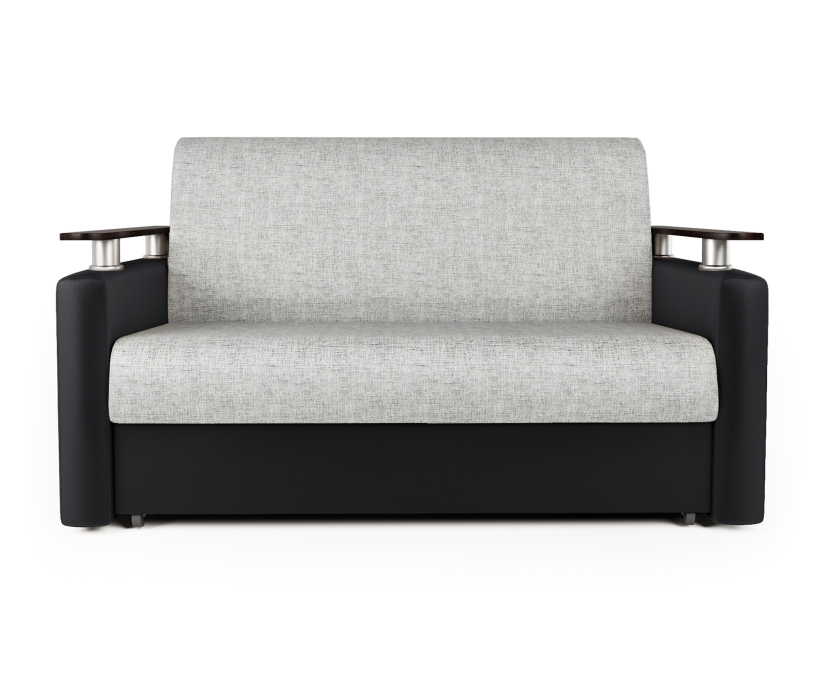 Диваны с ящиком для белья, Диван-кровать Шарм 120, экокожа/шенилл