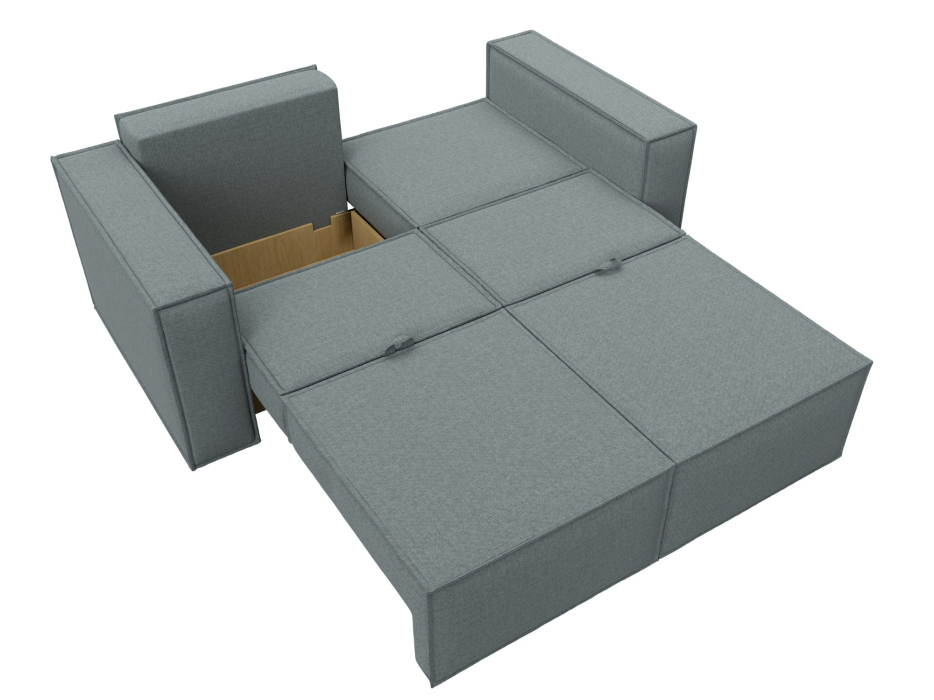 Диваны кровати со спальным местом, Диван прямой Куба мини, рогожка Амур