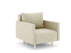 Кресло для отдыха, Кресло для отдыха Милли с подлокотниками, рогожка Люкс