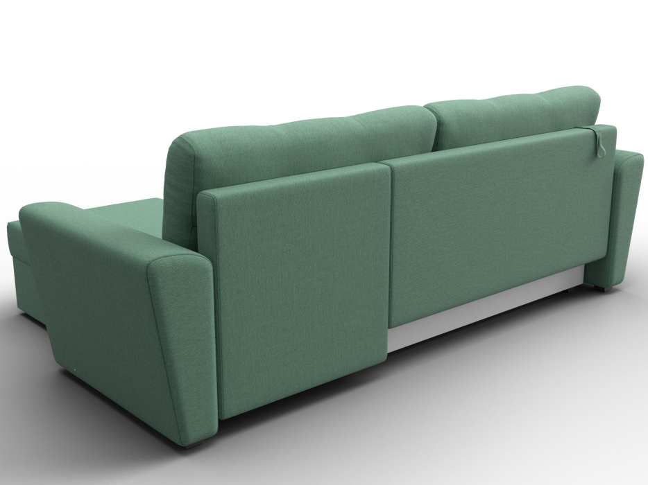 Диваны угловые в гостиную, Угловой диван Амстердам Лайт правый угол, рогожка Амур