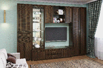 Модульная гостиная Карина композиция 21