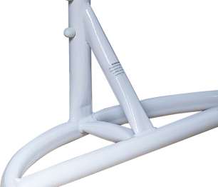 Подвесное кресло Leset Саона, каркас Белый, подушка Зеленое яблоко