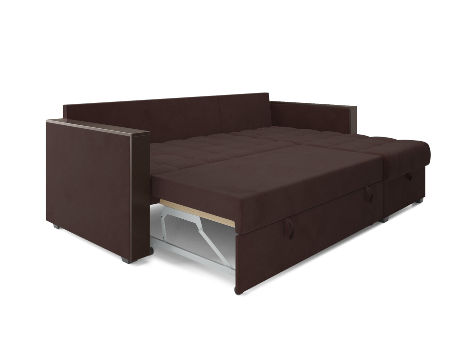 Диваны угловые в гостиную, Диван угловой Техас (Велюр)