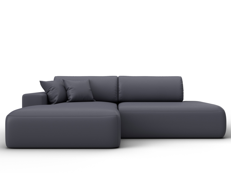 Диваны угловые в гостиную, Диван угловой Лига-036 НПБ Модерн левый угол, экокожа GRIFON