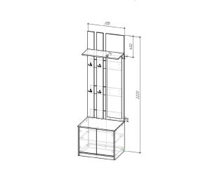 Вешалка Бруно
