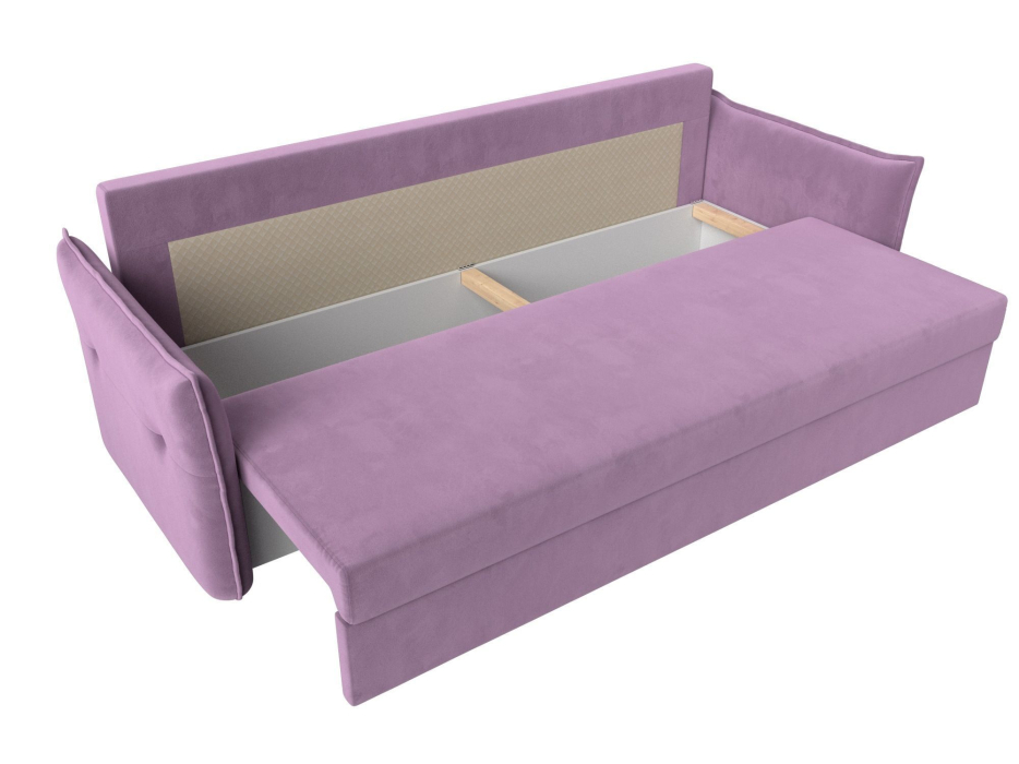 Диваны еврокнижки, Прямой диван Лига-004, Микровельвет