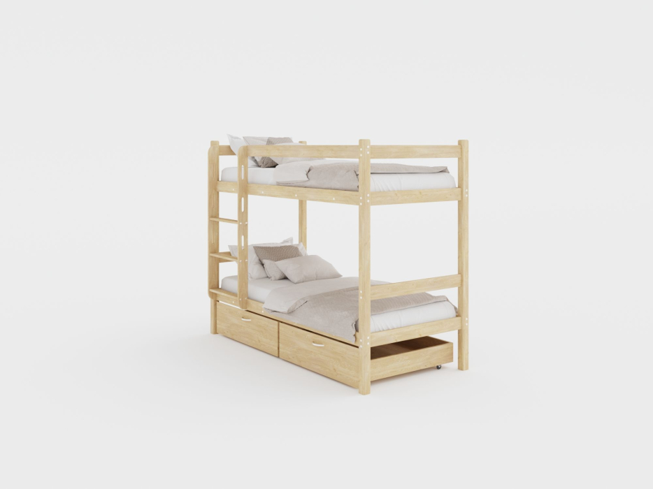 Кровати из массива, Двухъярусная кровать Мартина 80х190