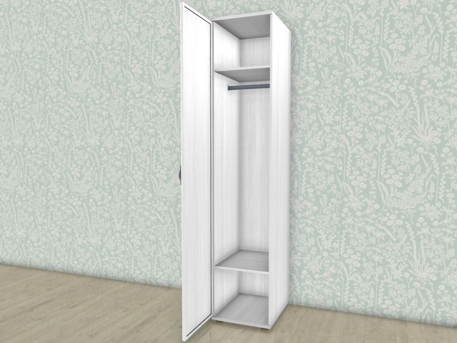 Шкафы одностворчатые, Модульная система Карина Шкаф ШК-1021