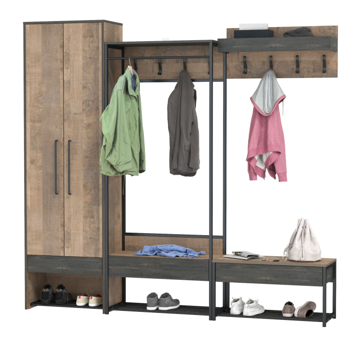 Прихожие, Мебель для прихожей в стиле лофт Трувор № 229