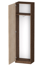 Распашной шкаф Лайф для одежды 60*40*215 Дуб экспрессив